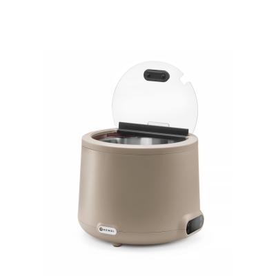 Kotlik na polévku UNIQ, HENDI, designed by Robert Bronwasser, 8L, Béžová, 230V/500W, ⌀365x(H)325mm | 860557